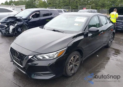 2022 Nissan Sentra Sv Xtronic Cvt из США, поврежденный, VIN 3N1AB8CV8NY244645